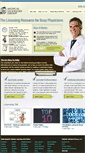Mobile Screenshot of medicallicensuregroup.com